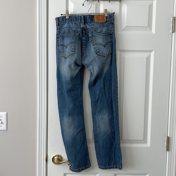 Levi's Men's 505 Straight Leg Jeans - Picture 4 of 7